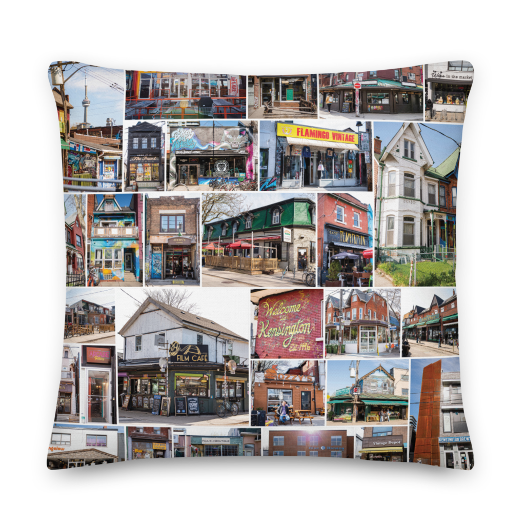 Kensington Market, Toronto Ontario Premium Pillow