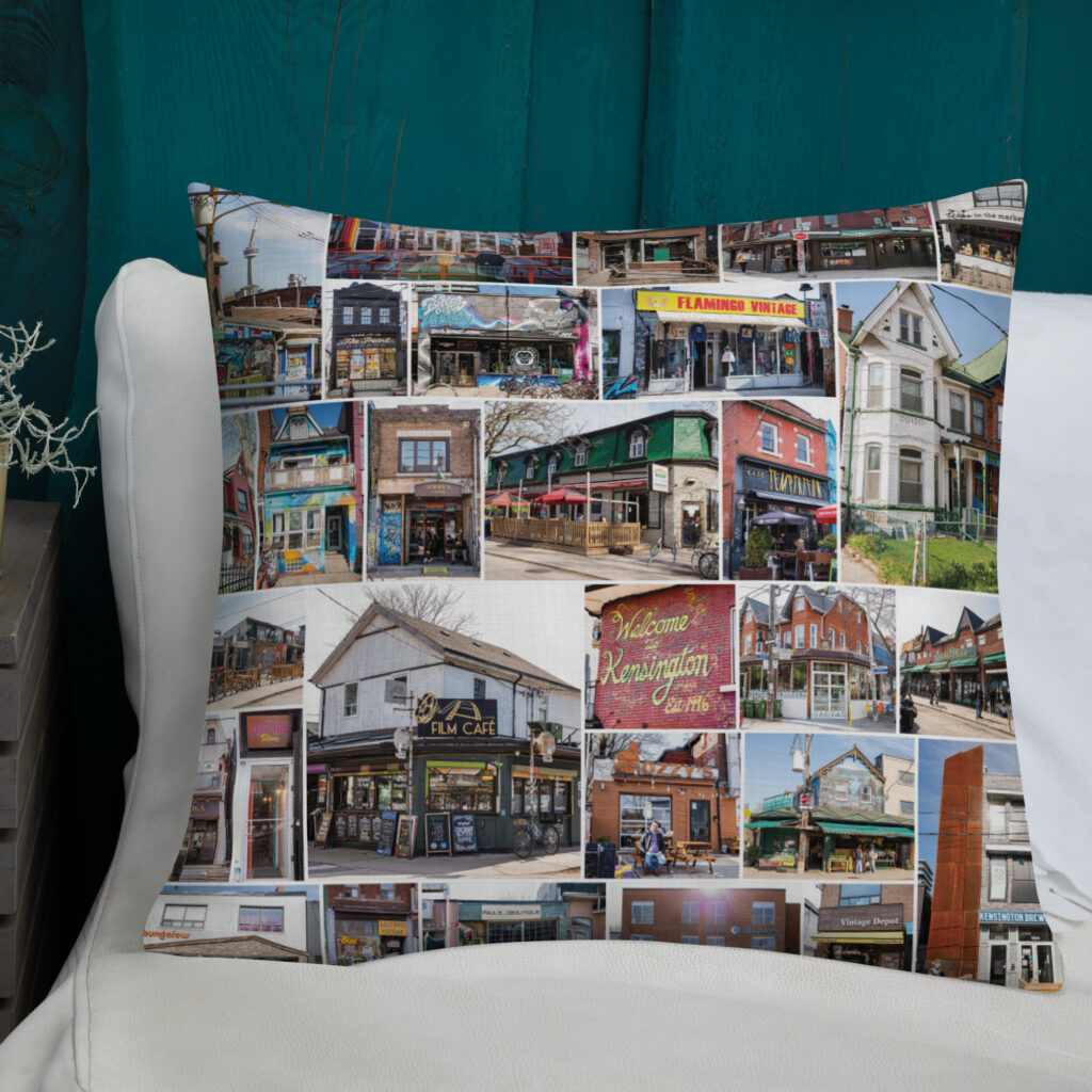 Kensington Market, Toronto Ontario Premium Pillow