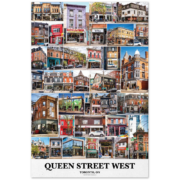 24x36" QUEEN STREET WEST - Toronto, ON - Premium Glossy Poster