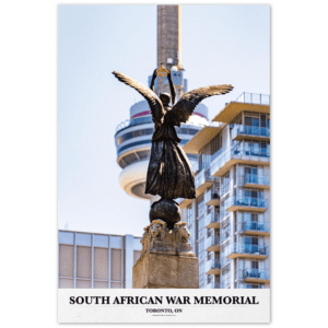 24x36" South African War Memorial, Toronto Ontario Aluminum Print
