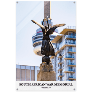 24x36" SOUTH AFRICAN WAR MEMORIAL - Toronto, ON -Acrylic Print