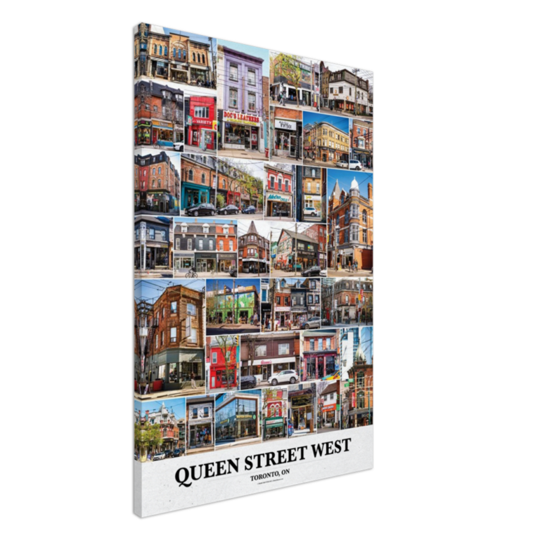 QUEEN STREET WEST Toronto, ON Mouse Pad Shaky Shutter