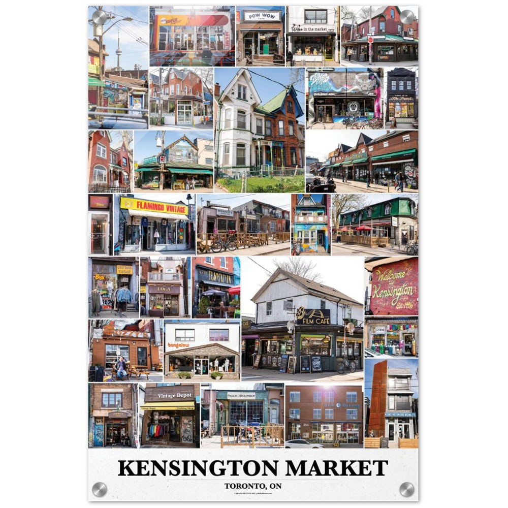 KENSINGTON MARKET - Toronto, ON - Acrylic print