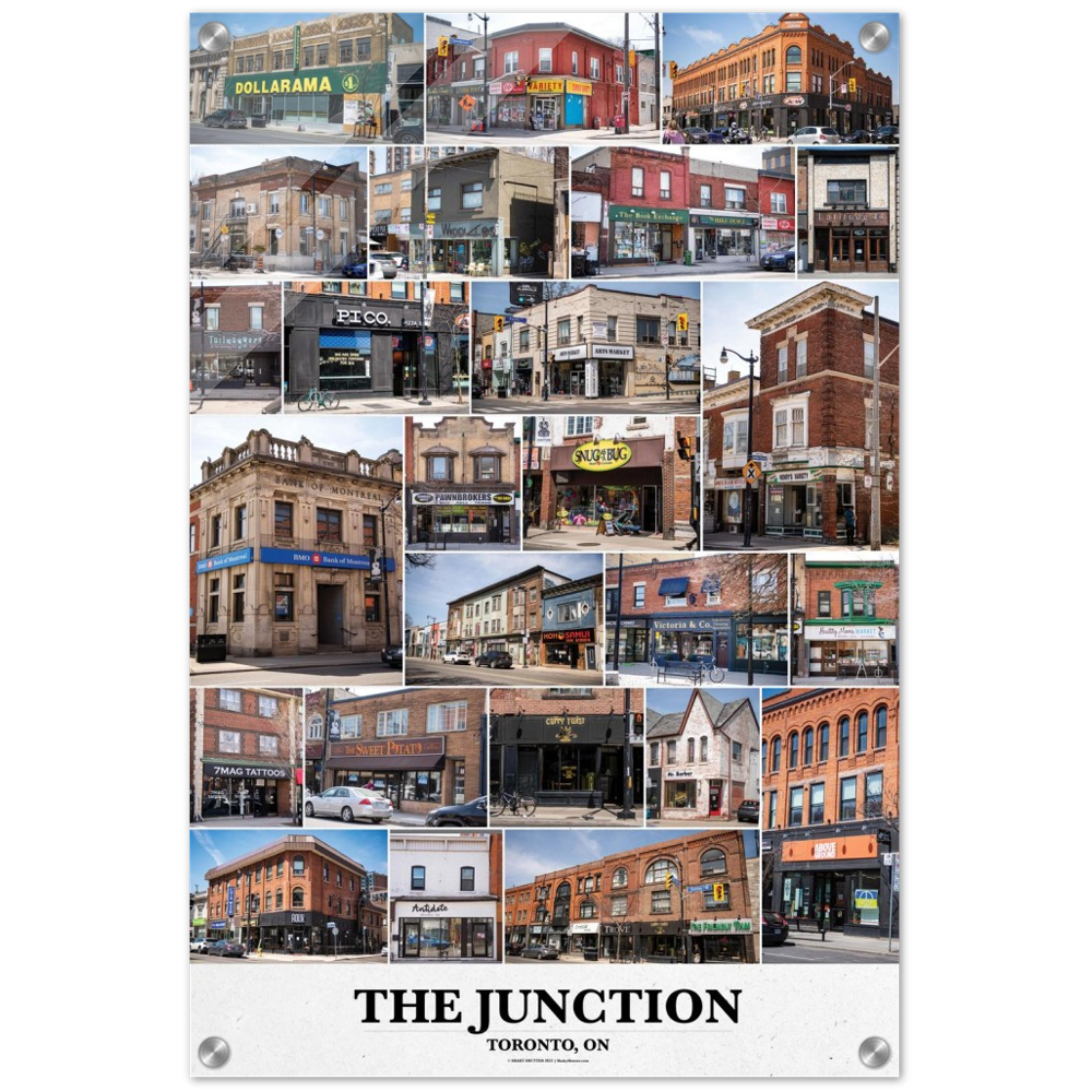 THE JUNCTION - Toronto, ON - Acrylic Print Poster