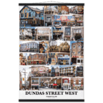 DUNDAS STREET WEST, Toronto Ontario, Poster & Hanger Wall Art