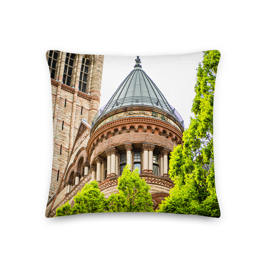 OLD CITY HALL, Toronto, Ontario Premium Throw Pillow