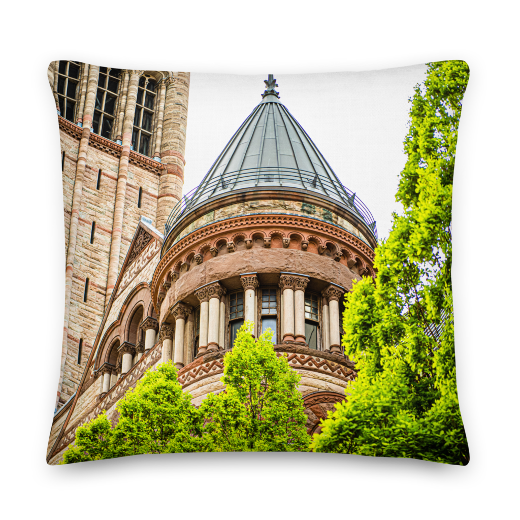 OLD CITY HALL, Toronto, Ontario Premium Throw Pillow