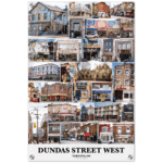 DUNDAS STREET WEST, Toronto Ontario, Acrylic Print poster