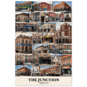 THE JUNCTION - Toronto, ON - Wood Print Poster