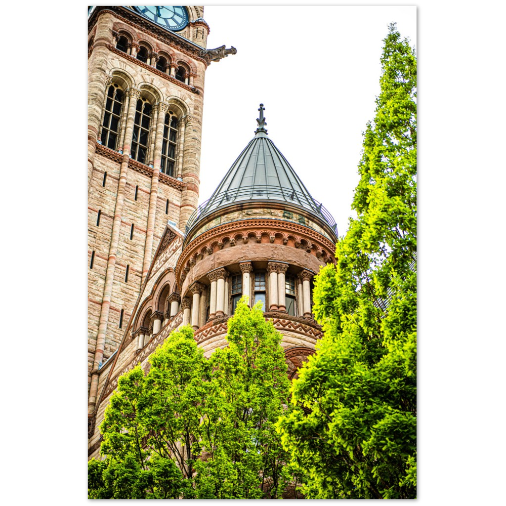 OLD CITY HALL, Toronto, Ontario, Premium Semi Gloss Poster