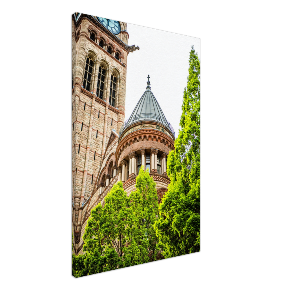 OLD CITY HALL, Toronto, Ontario Canvas Print Poster