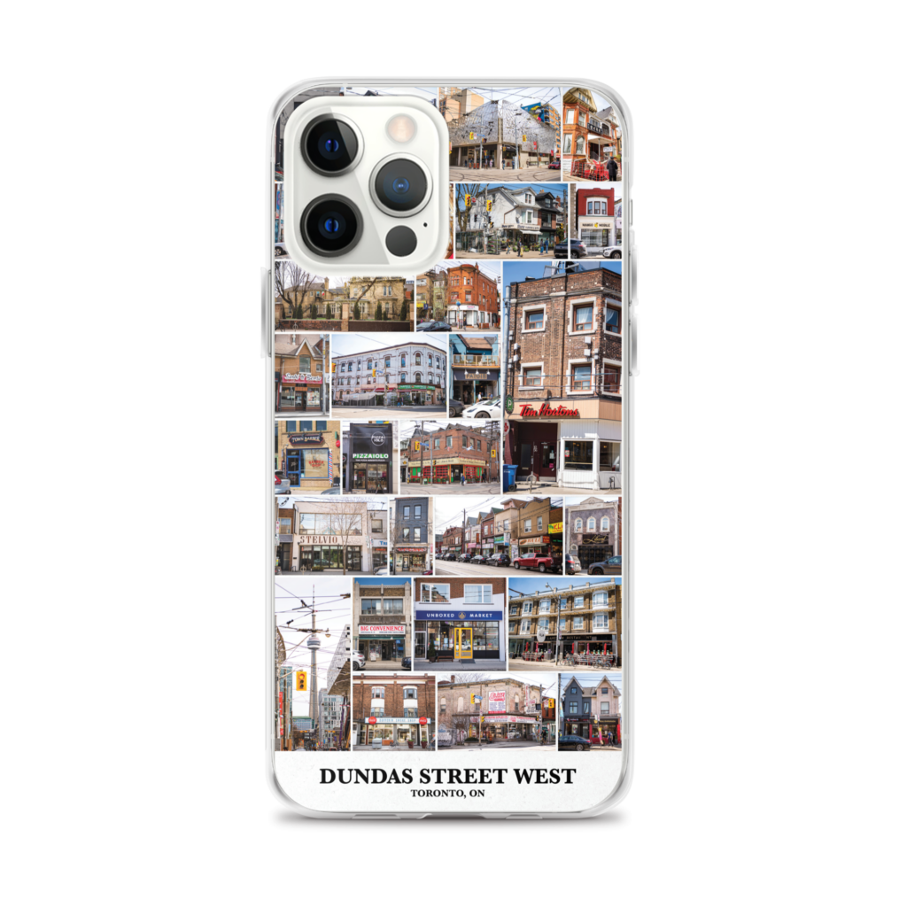 DUNDAS STREET WEST, Toronto, Ontario, iPhone Case