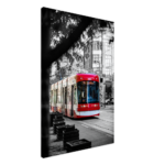 TTC Streetcar on King, Toronto Ontario Canvas Print Poster