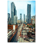 Yonge Street Toronto Ontario Aluminum Print Poster