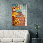 GOODERHAM BUILDING ROOFTOP Wooden Framed Poster Wall Art