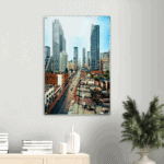 Yonge Street Toronto Ontario Acrylic Print Poster