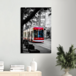 TTC Streetcar on King, Toronto Ontario Canvas Print Poster