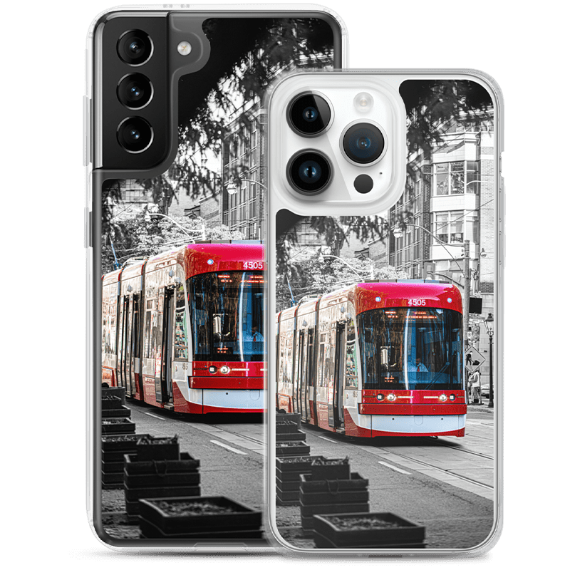 TTC Streetcar on King, Toronto Ontario, Samsung Phone Case