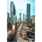 Yonge Street Toronto Ontario Semi Gloss Premium Poster