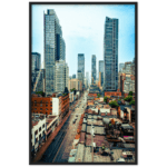 Yonge Street Toronto Ontario Wood Framed Poster