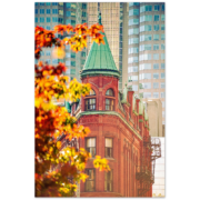 GOODERHAM BUILDING ROOFTOP Premium Semi Gloss Poster Wall Art