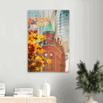 GOODERHAM BUILDING ROOFTOP Acrylic Print Poster Wall Art