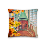 GOODERHAM BUILDING ROOFTOP Premium Throw Pillow