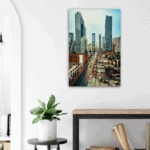 Yonge Street Toronto Ontario Wood Print Poster