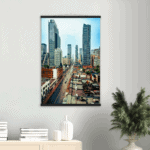 Yonge Street Toronto Ontario Poster & Hanger Wall Art