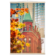 GOODERHAM BUILDING ROOFTOP Premium Poster & Hanger Wall Art