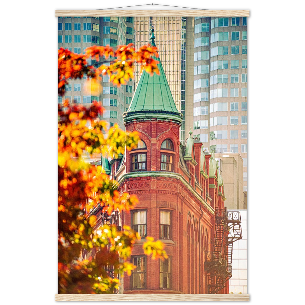 GOODERHAM BUILDING ROOFTOP Premium Poster & Hanger Wall Art