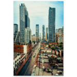 Yonge Street Toronto Ontario Wood Print Poster