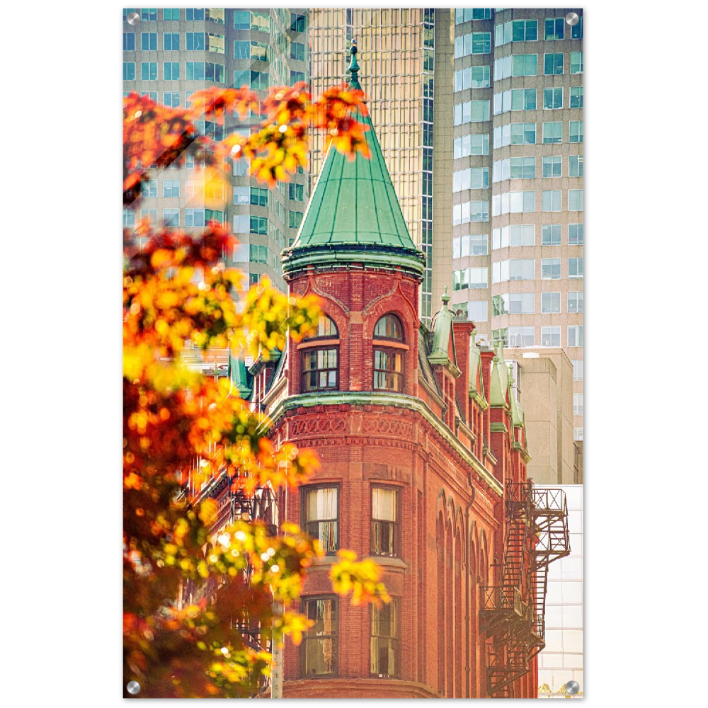 GOODERHAM BUILDING ROOFTOP Acrylic Print Poster Wall Art