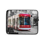 TTC Streetcar on King, Toronto Ontario Laptop Sleeve