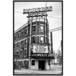 Filmores Hotel – Toronto, ON – Black & White Poster