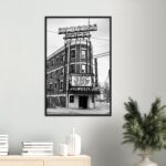 Filmores Hotel – Toronto, ON – Black & White Poster